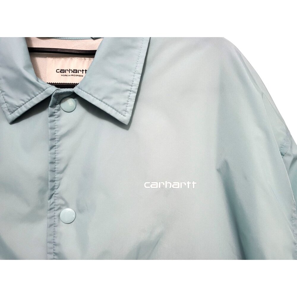 Carhartt WIP Script Coach Jacket Soft Aloe Green … - image 3